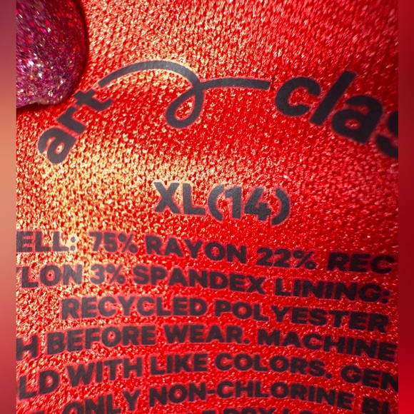 Red Sleeveless Dress with Bow Straps that are justifiable! Very CUTE XL - Picture 4 of 4